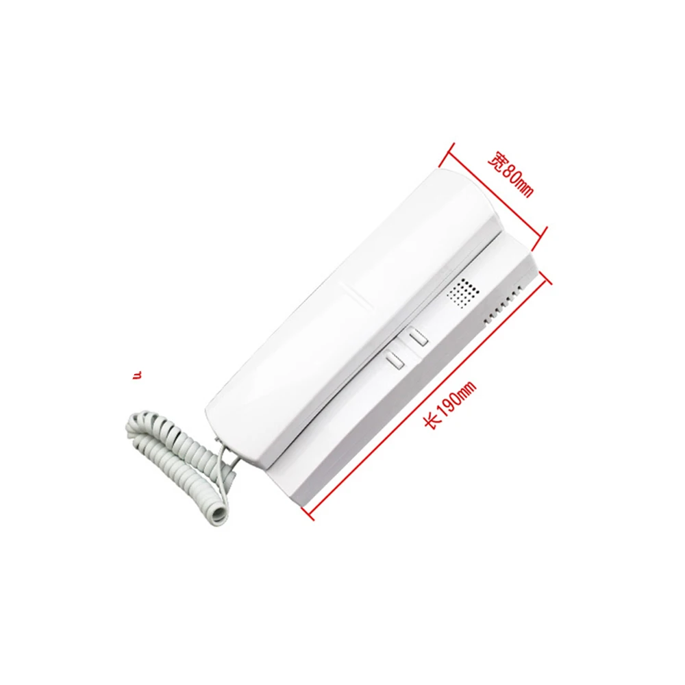 Top quality apartments intercom system home security audio door phone  indoor unit Phone Intercom Doorbell System - 6