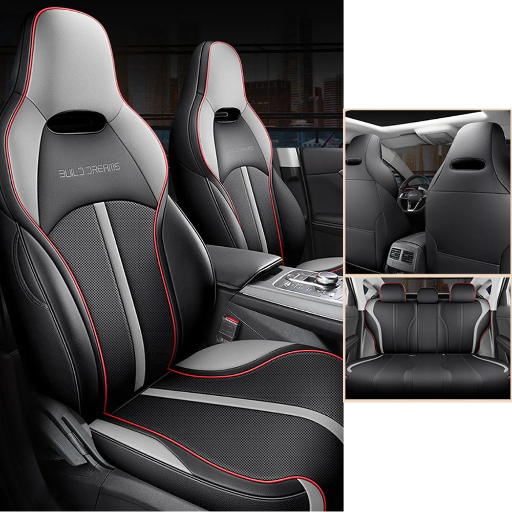 맞춤형 자동차 시트 커버 BYD 킹 DM-i 2022 2023 2024 byd KING 풀 커버 쿠션 자동차 시트 보호 커버 자동차 액세서리