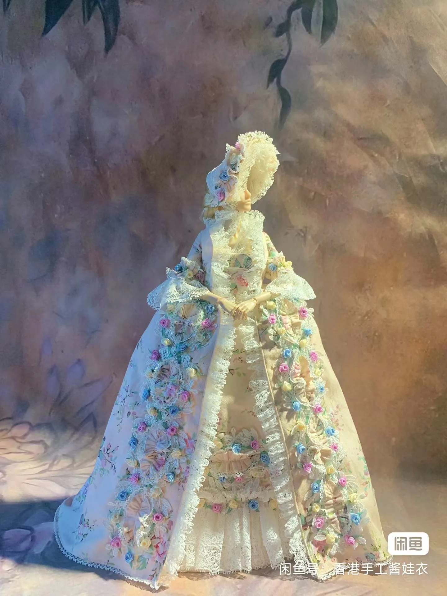 

Manual customization Rococo court doll model clothes