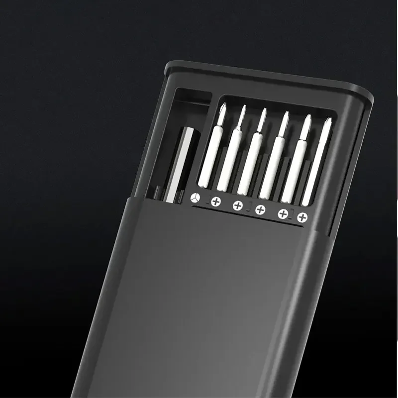 정밀 드라이버 세트 25 in 1 필립스 톡스 육각형 플랫 헤드 자석 드라이버 헤드 (아이폰, PC, 시계, 카메라, 안경용)