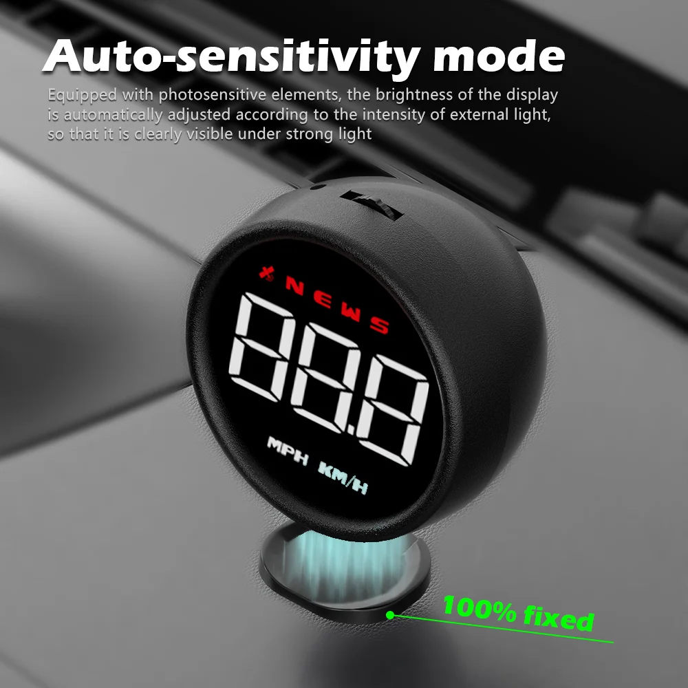 Head Up Display WiiYii G1 Car HUD OBD2 GPS On-board Computer Digital Head Up Display Auto Speedmeter Speed Windshield Projector For All Car