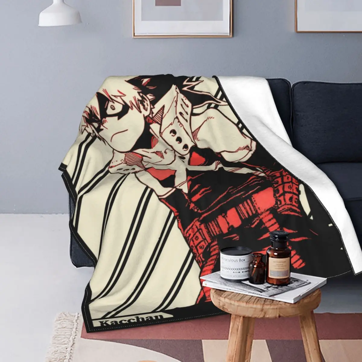 

Katsuki Bakugo Bakugou Blanket Coral Fleece Plush My Hero Academia Soft Throw Blankets for Home Couch Bedspread 09