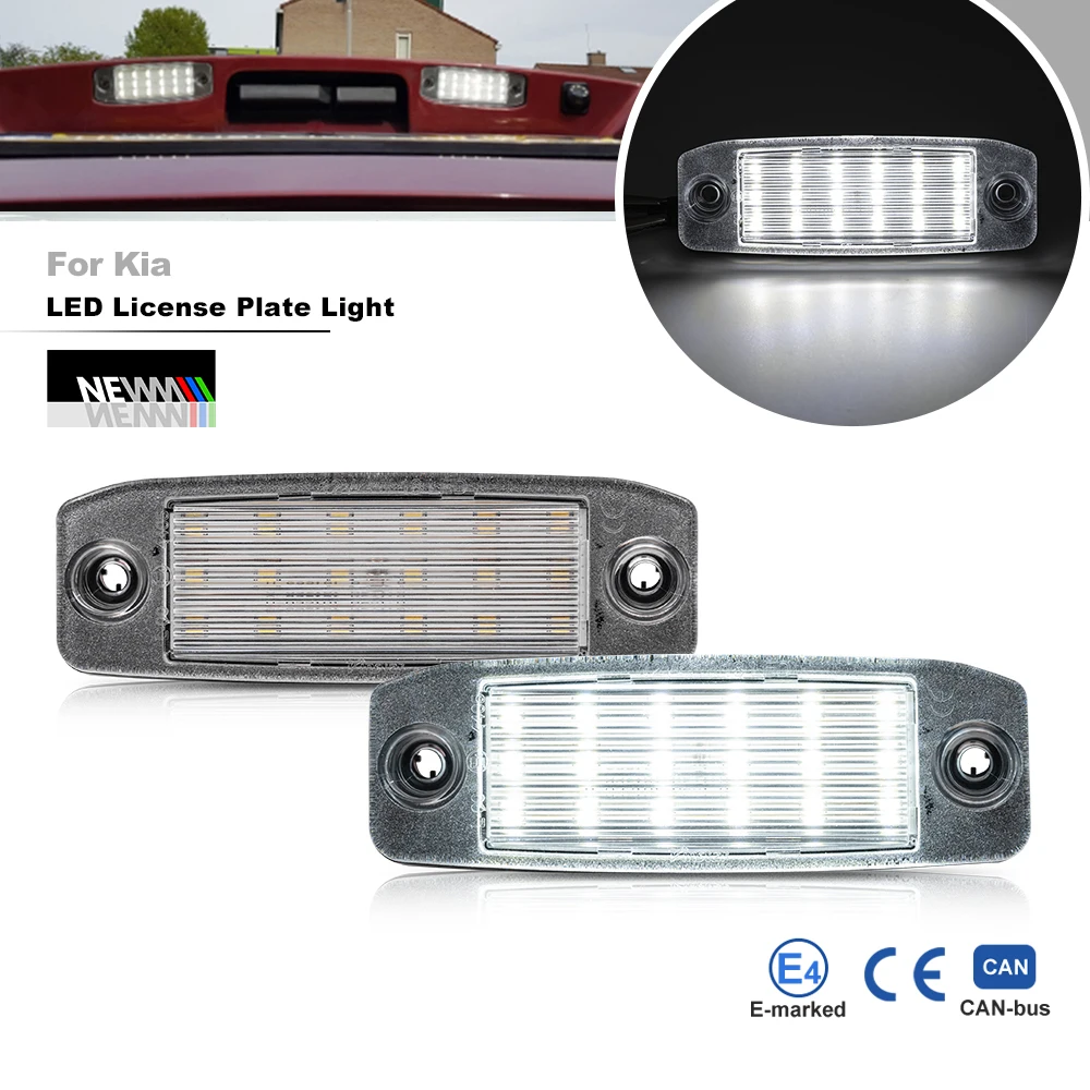 LEDLicensePlateLightforHyundaiTucsonJMforKiaSportageSLCeed