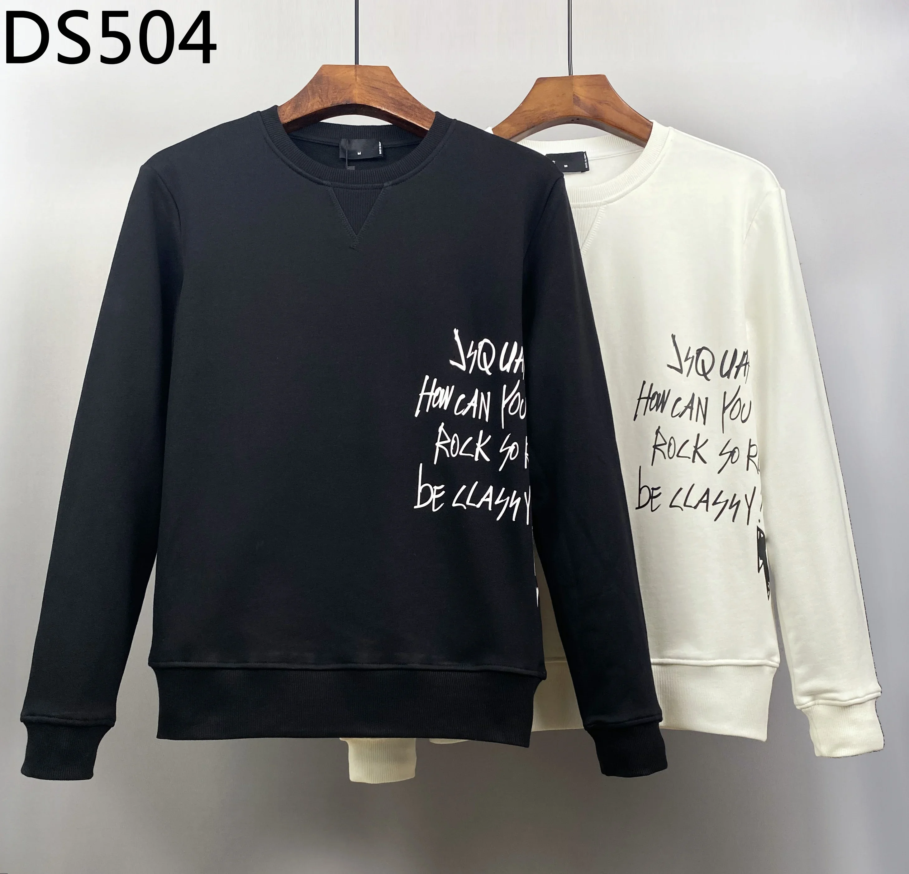 

Men Letter Printing Casual Long-sleeved Sweatshirt Casual Wear DS504#
