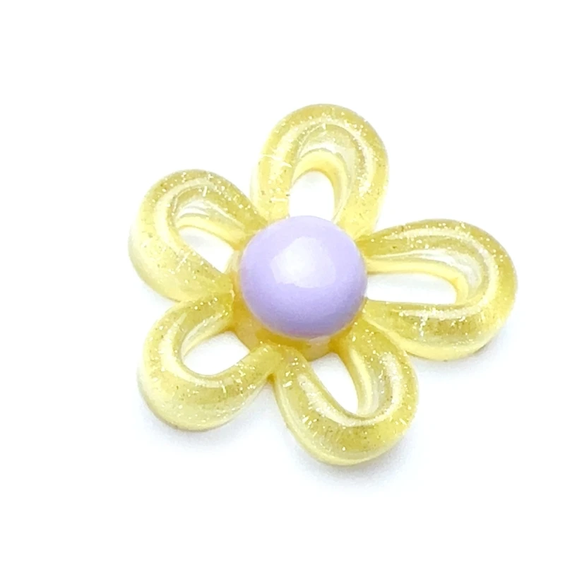 

Colorful Flower Pendant for Necklace Jewelry Making Findings Vanlentines Gift Dropship