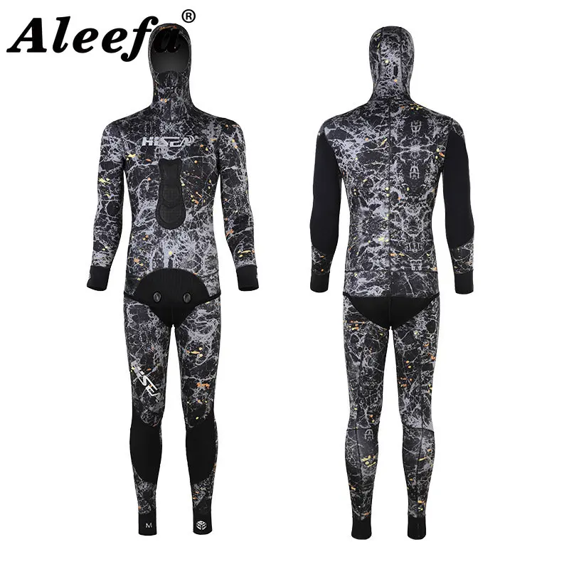 Yamamoto Muta Donna Scuba Diving Suit 3Mm Neopprene 2-Pcs Camouflage Muta Da Pesca Subacquea Costume Da Bagno Invernale