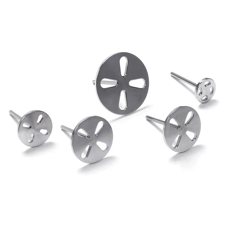 스테인레스 스틸 샌딩 페이퍼 15mm 20mm 25mm 금속 디스크 디스크 페디큐어 버