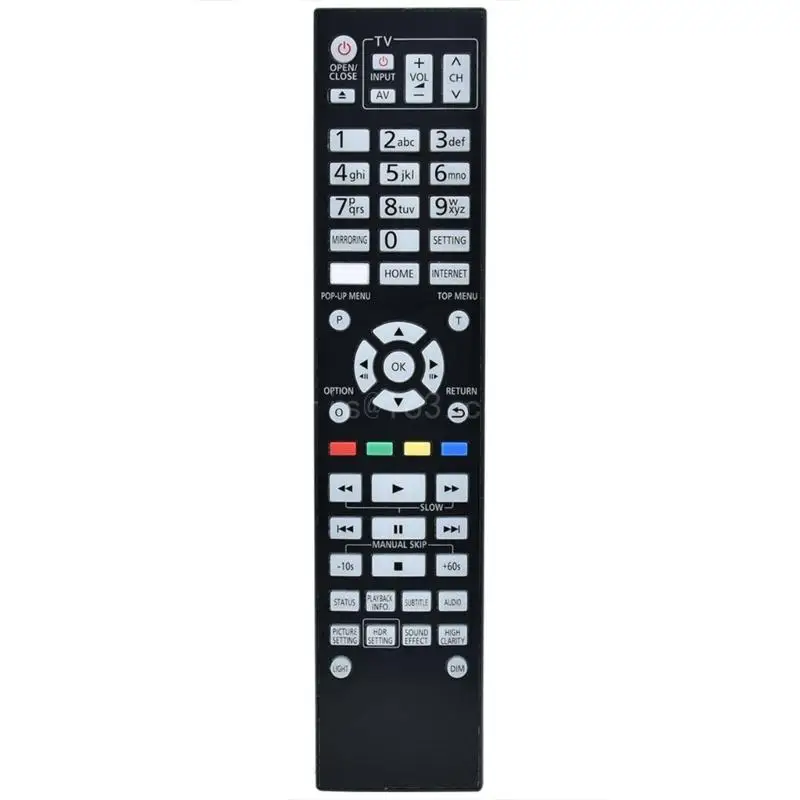 

Замена пульта дистанционного управления для DVD-плеера N2QAYA000172 N2QAYA000130 N2QAYA000131