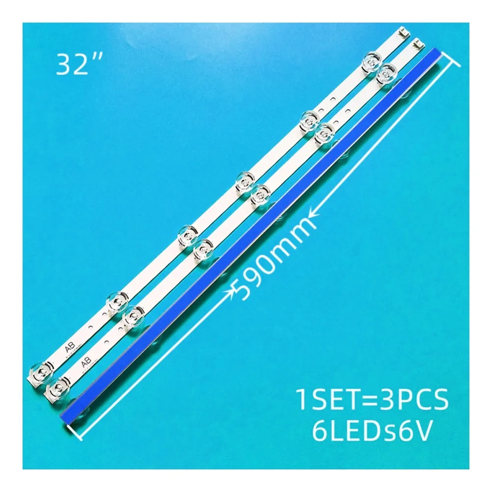 

3pcs/lot Original Backlight LED Strips Replacement Bars For LGLC320DUE HC320DXN NC320DXN LC320DXE FGA6 32 inch TV LED Backlight