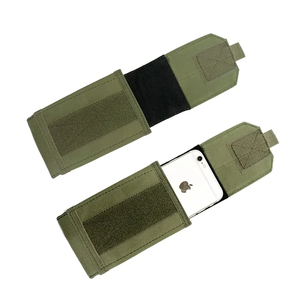Tactical EDC Bag Molle Belt Pouch Vest Pack Cell Phone Waist Bag Outdoor Camping Hunting Mobile Phone Pouch 4