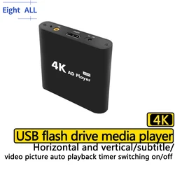4K60 Frames Code Flow Instrument Media Player with U Disk Player Function and Timed Switch Auto Start Boot Cycle Video picture.
