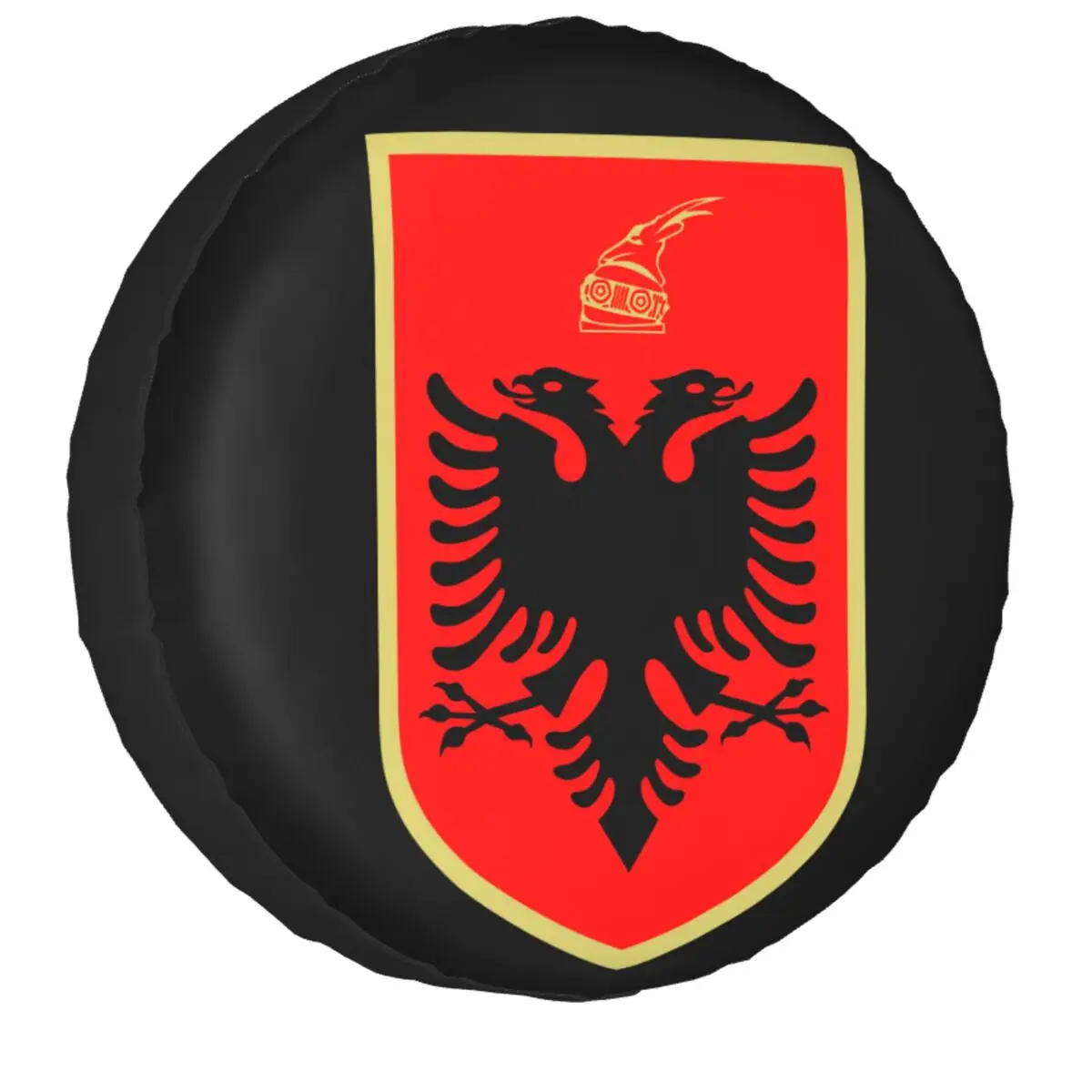 Albania Flag Stripe copertura per pneumatici di ricambio per Jeep Albania  Patriotic SUV RV accessori per protezioni per ruote per auto 14 15 16  17 pollici - AliExpress