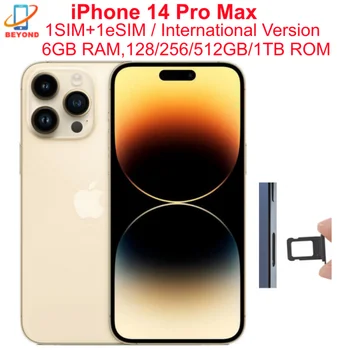 Apple iPhone 14 Pro Max International Version 128/256/512GB 1TB 6GB 6.7 1