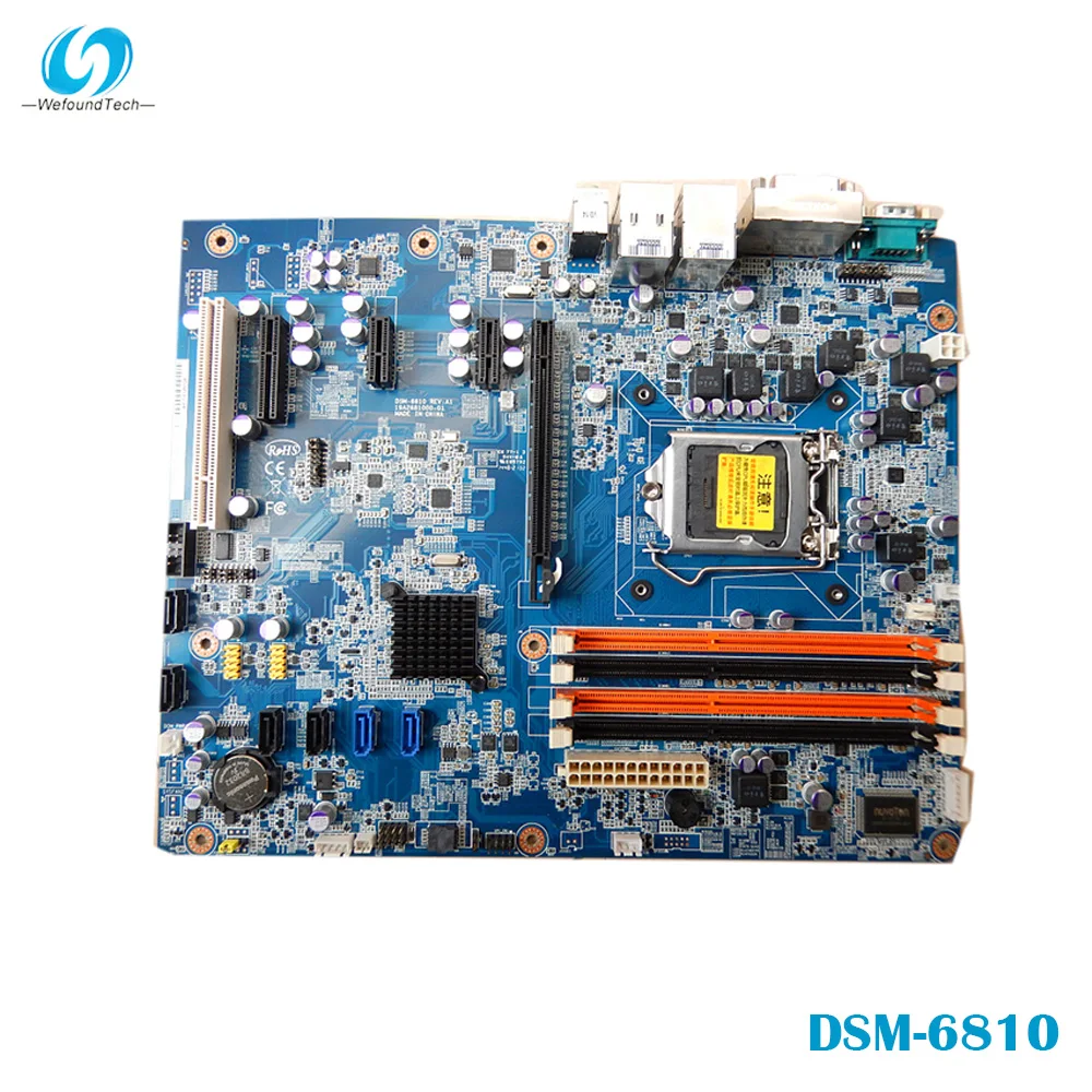 For Advantech Dsm-6810 Identiv 3Vr Ddr3 Lga1155 Industrial Motherboard High Quality Fully Tested Fast Ship