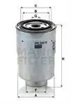 

WK940/16X for fuel filter CANTER FE431 FE511 PAJERO SHOGUN