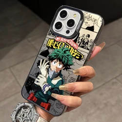 Colorful Silver Hard Cover Phone Case Inspired by My Hero Academia - Galaxy S20 FE (CYB - 24Y990970C1)