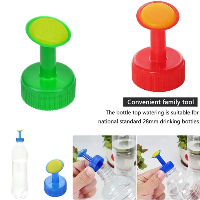 3pcs Garden Plant Watering Sprinkler Flower Watering Bottle Cap Nozzle Irrigation Head Sprayer For Indoor Outdoor Potted Plant
