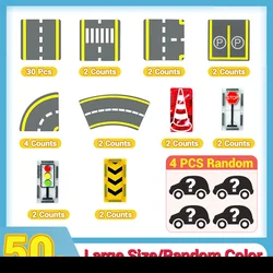 Magnetic Crane Car Construction Set - Creative Educational Toy (50pcs)