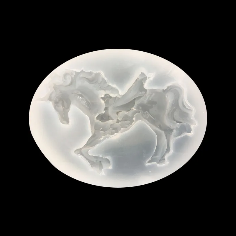 

DIY Ornament Accessories Pegasus Horse Epoxy Silicone Mold Unicorn Translucent Three-Dimensional Mould 16039