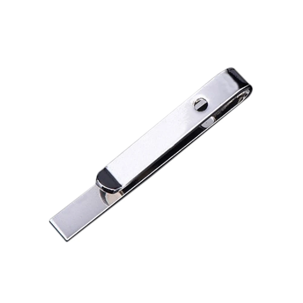 Fashion Stainless Steel Tie Clip Black Silver Color Metal Necktie Tie Men Party Business Simple Jewelry Accessories tie clips