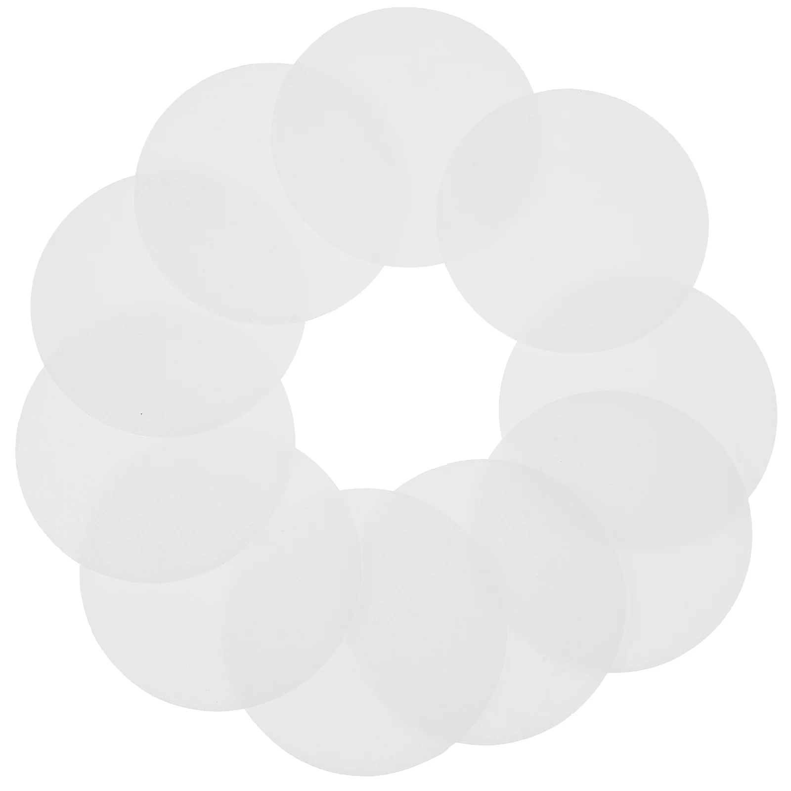 

20pcs Downlight Shading Plate Replacement Plastic Lamp Diffusion Plates