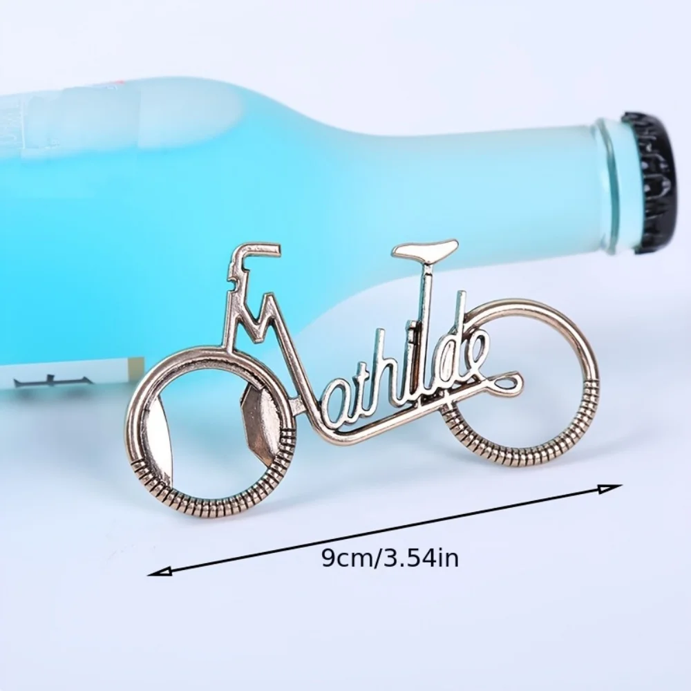 금속 자전거 모양 맥주 병따개 선물 상자 세트, 가정 및 호텔 식기류와 바 용품을 위한 작은 선물, 파티 및 연회를 위한 작은 선물