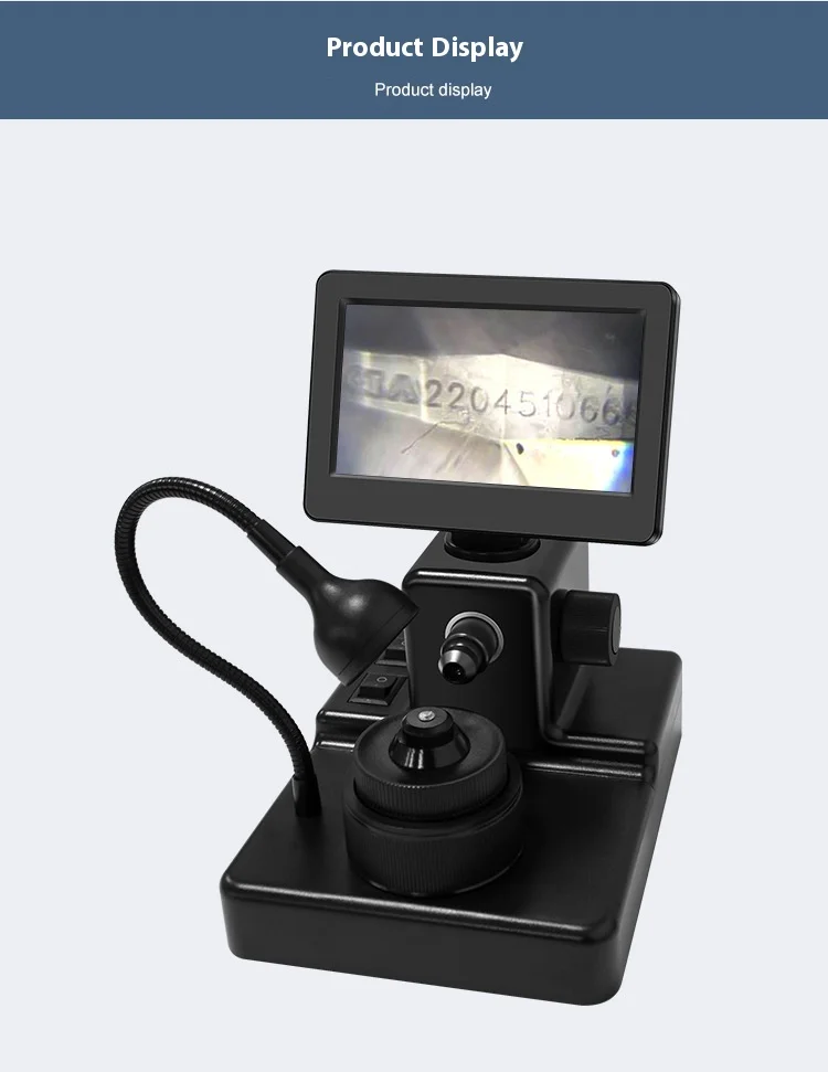 1000X Digital Diamond Girdle Viewer Microscope Camera Diamond Inscription Viewer