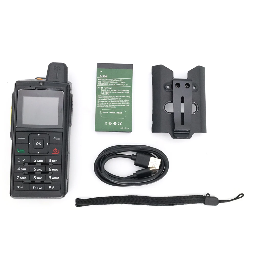 2024 NEW T570 Walkie Talkie 4G Network Radio Android 5.1 LTE/WCDMA/GSM POC Radio Work with Real PTT Zello with WIFI 5