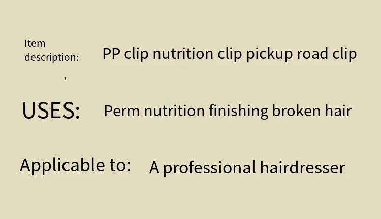 Description Picture 2 of itemHair Clips Hair Accessories Hair Positioning Perm Pin Cold Hot Positioning Cross Clip Texture Clip Ganchos Para Cabello Mujer