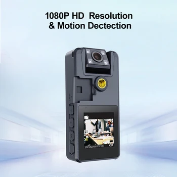 Vandlion A39 HD 미니 카메라 1.54 "LCD 화면 3000mAH 10H 비디오 녹화 시간 모션 감지 IR 야간 투시경 비디오 레코더 