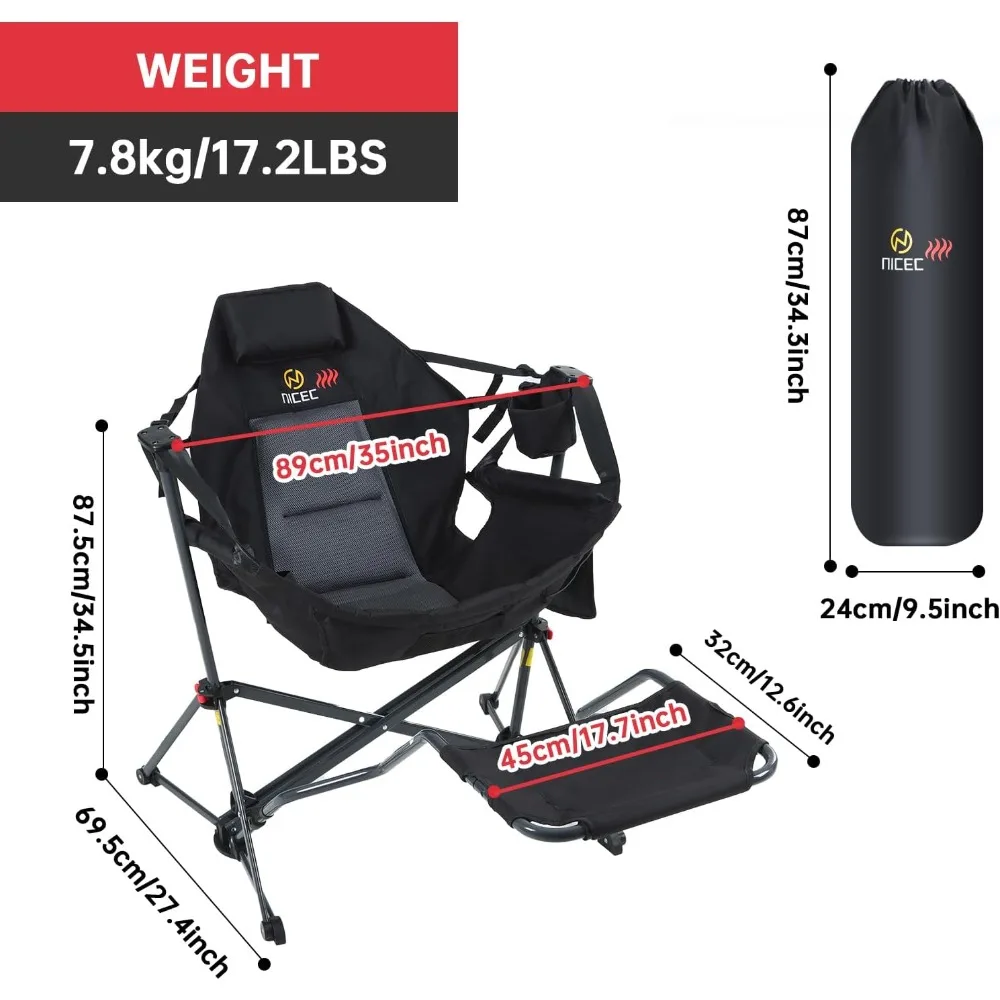 Heated Hammock Camping Chair 3