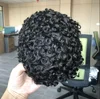 European Human Hair Toupee for Men 18mm Curly Fine Mono NPU Men Toupee Replacement System Hair Capillary Prosthesis Hair Units 6