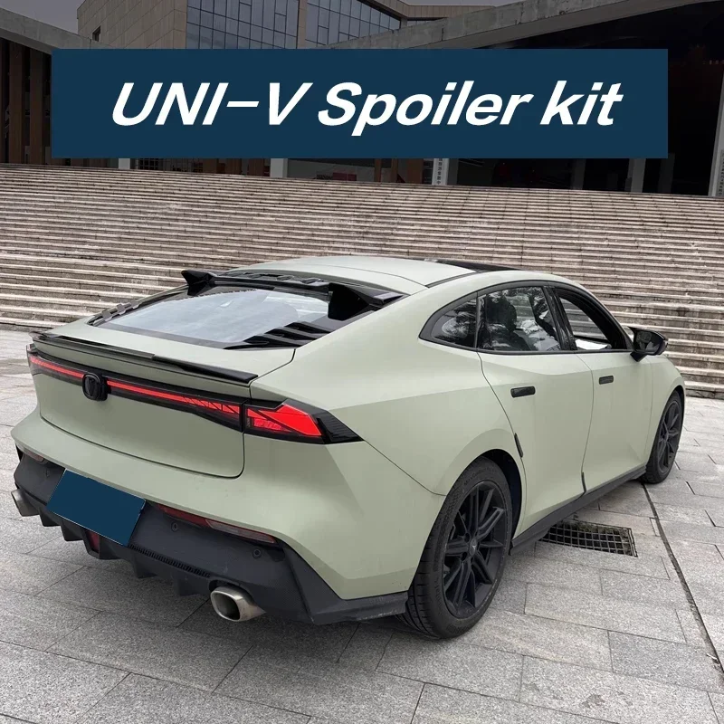 Rear Windshield Side Spoiler for CHANGAN UNI-V Exterior Decorative Rear Wing Carbon Paint Accessories car rear wing spoiler