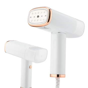 Ferro da stiro a vapore portatile portatile 1000W pieghevole mini indumento appeso a vapore stiratura vestiti stiratrice a secco e bagnato per i viaggi a casa 1
