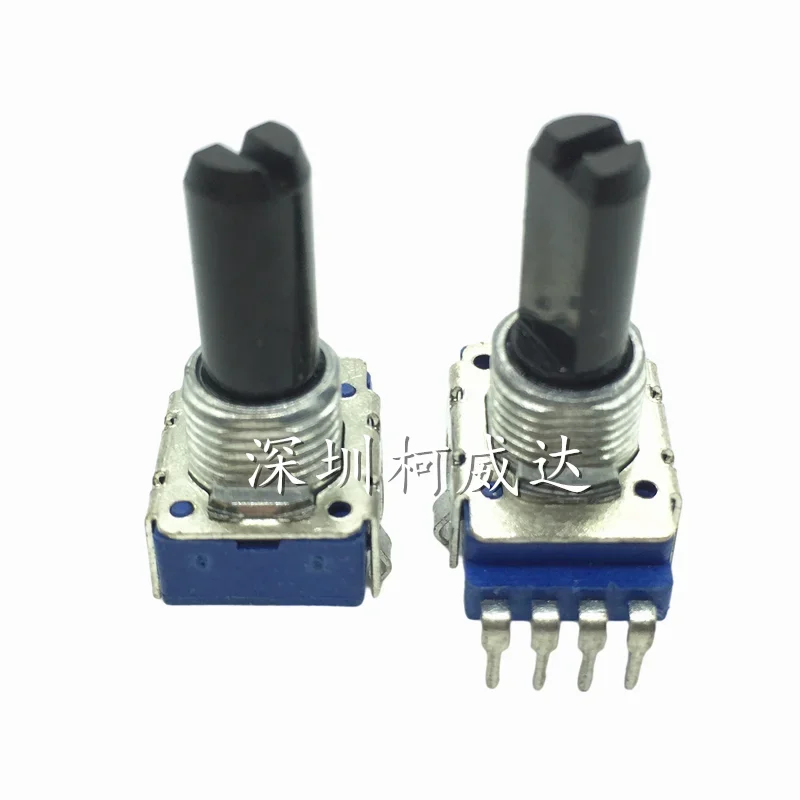 1pcs RK11 potentiometer single 4-pin shaft 18 mm long Mixing console volume amplifier B1K 5K 10K 50K 100K 250K