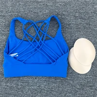 Soutien-gorge de sport pour femmes, Push Up, dos croisé, antichoc, course à pied, entraînement, sous-vêtements Yoga, hauts courts, nouvelle collection 4