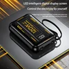 Mini 50000mAh PD20W Super Fast Charging Power Bank Large Capacity Comes with Detachable Two-wire Power Bank for IPhone Samsung 4