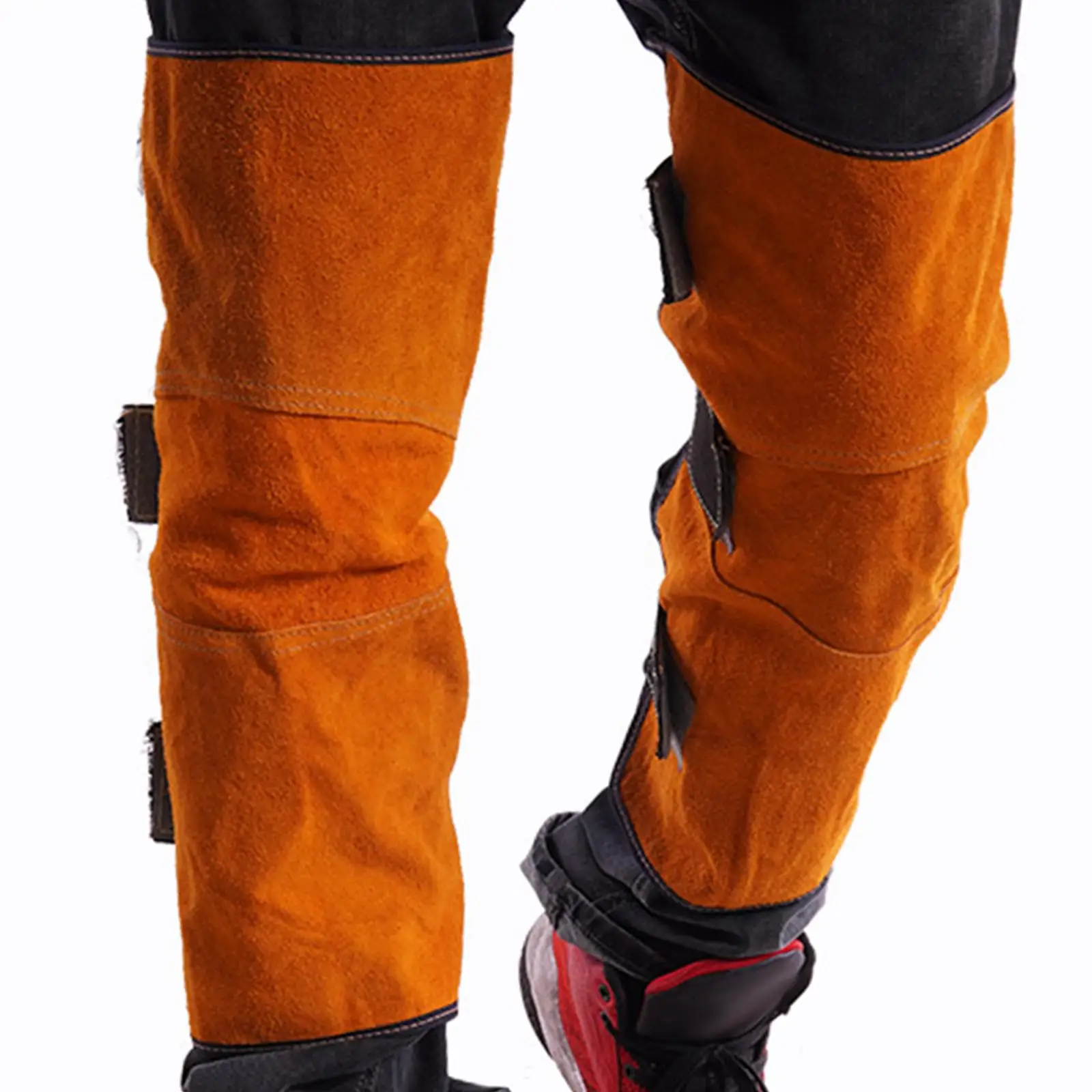 Welding Leg Covers Leg Guards for Welder Women Men Fireproof Abrasion Resistant Leg Protection Leg Cover Sleeve Wraps