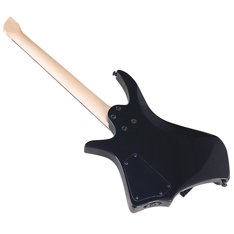 6弦エレキギター,ヘッドレス弦楽器,30インチ,無垢,カクレリア