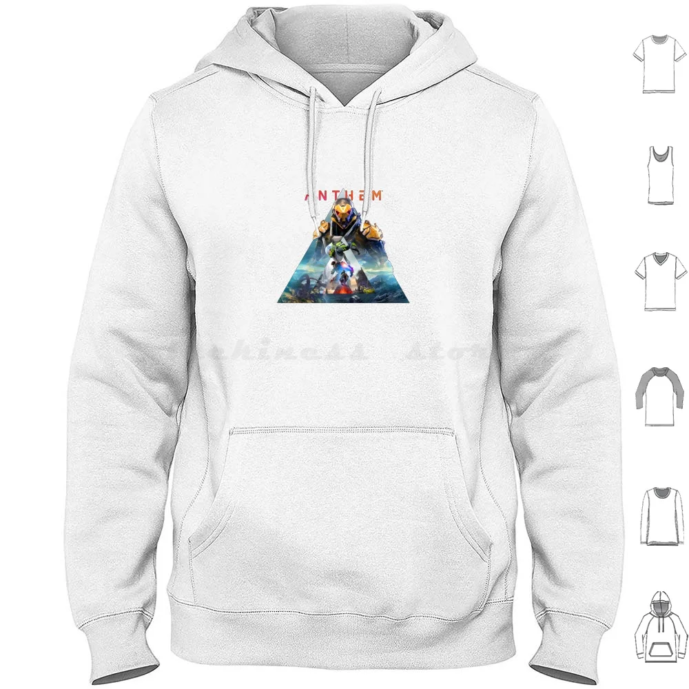 Inno Felpa Con Cappuccio Cotone Manica Lunga Inno Gioco Intercettore Colossus Ranger