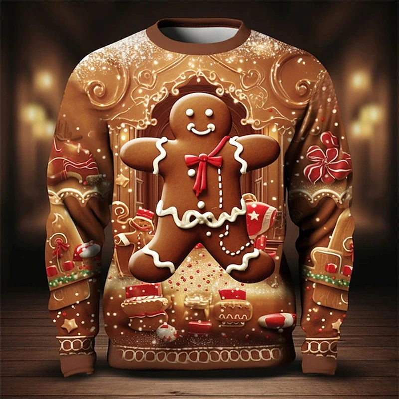 Sweat Noël Petit biscuit unisexe 12 Sweat Noël Petit biscuit unisexe