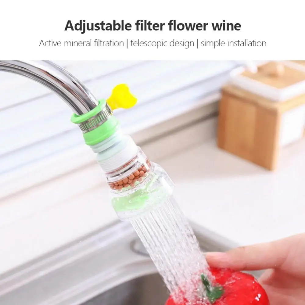 Description Picture 3 of itemKitchen Anti-Splashing Faucet Can Rotate Extend The Filter Home Universal Water Faucet Multifunction Wash Basin Shower Faucet