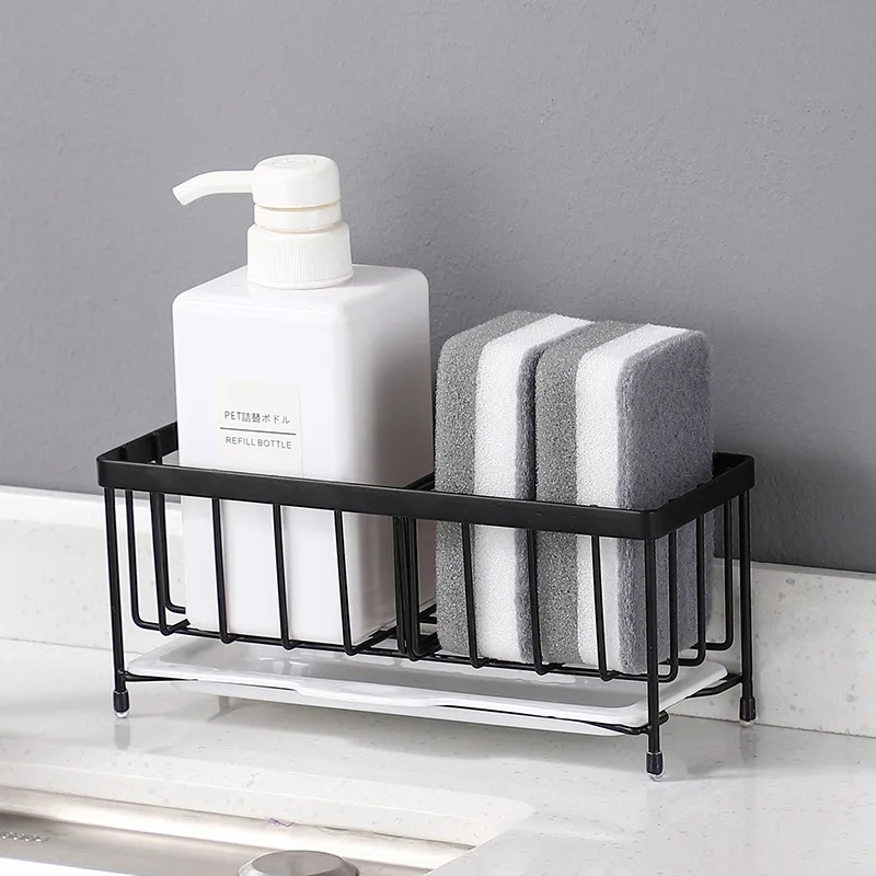 Sink Caddy Sponge Holder Kitchen Rack Sponge Holder For Sink Kitchen