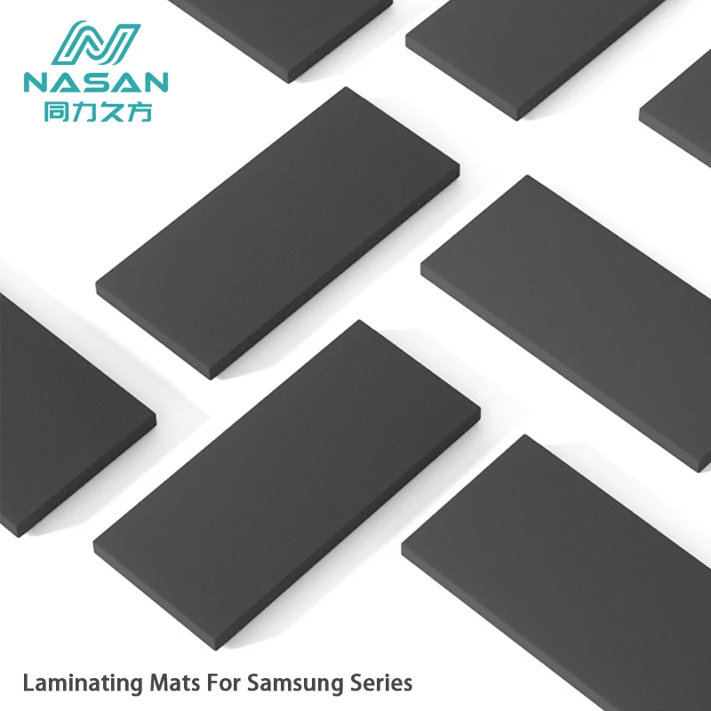 

NASAN 11PCS LCD Glass OCA Laminating Pad For Samsung S8 S10 S20 S22U Note 23 Ultra LCD Curved Screen Refurbished Lamination Mat