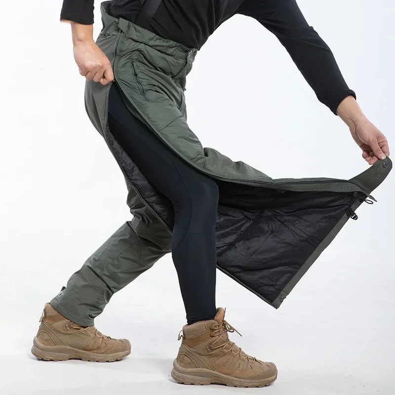 4.0 Tactical Pants Cargo Pants Men Winter Thermal Waterproof Windproof Ski Fishing Hunting Men Clothing hiking pants