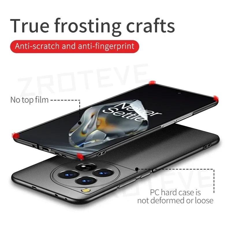 ZROTEVE Slim Matte Hard PC Protective Phone Case