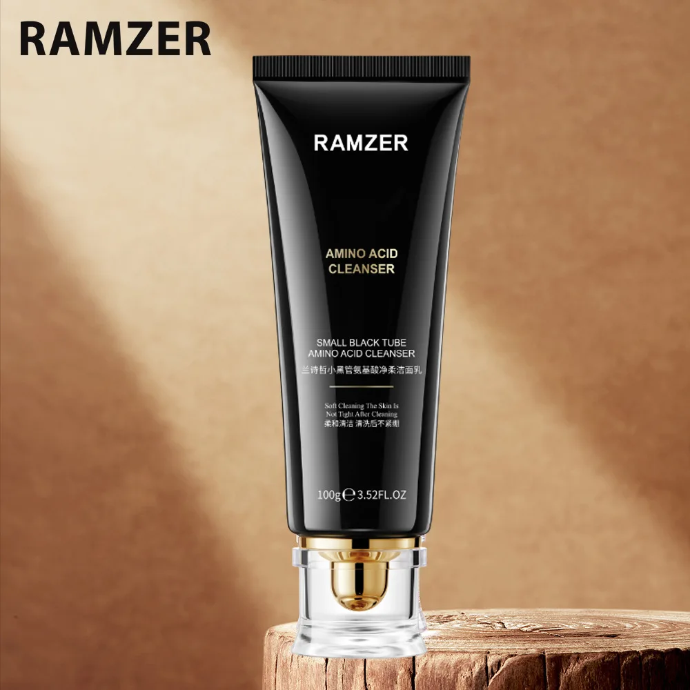

Small Black Tube Amino Acid Facial Cleanser Moisturizing, Moisturizing, Cleaning, and Relaxing Cleanser