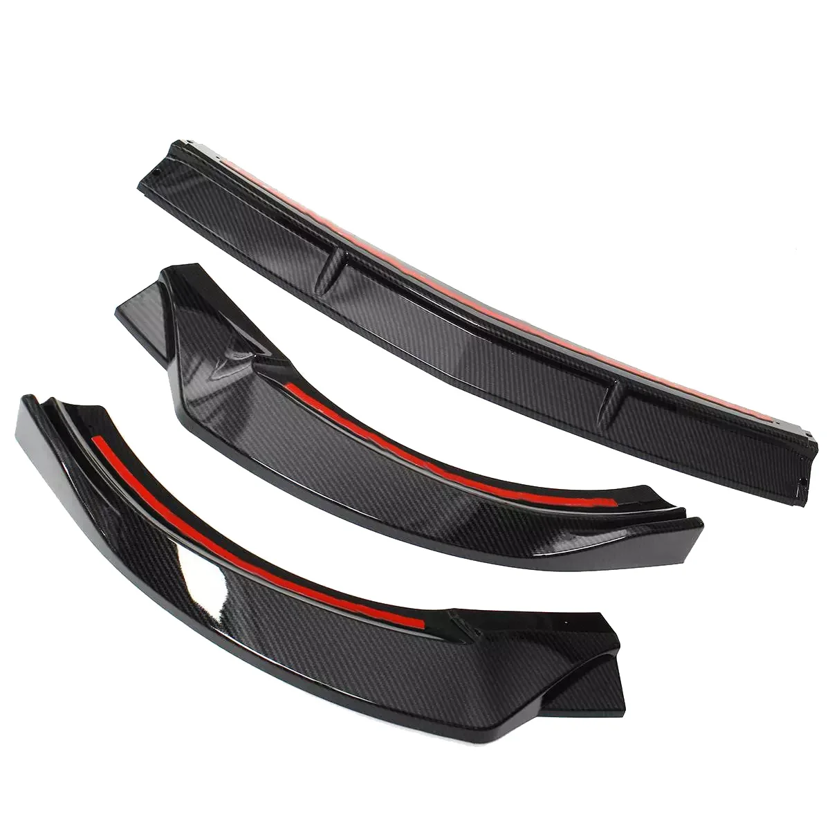 

3 шт., сплиттер для переднего бампера Mercedes Benz E-Class W213 E200 E300 E320 17-18