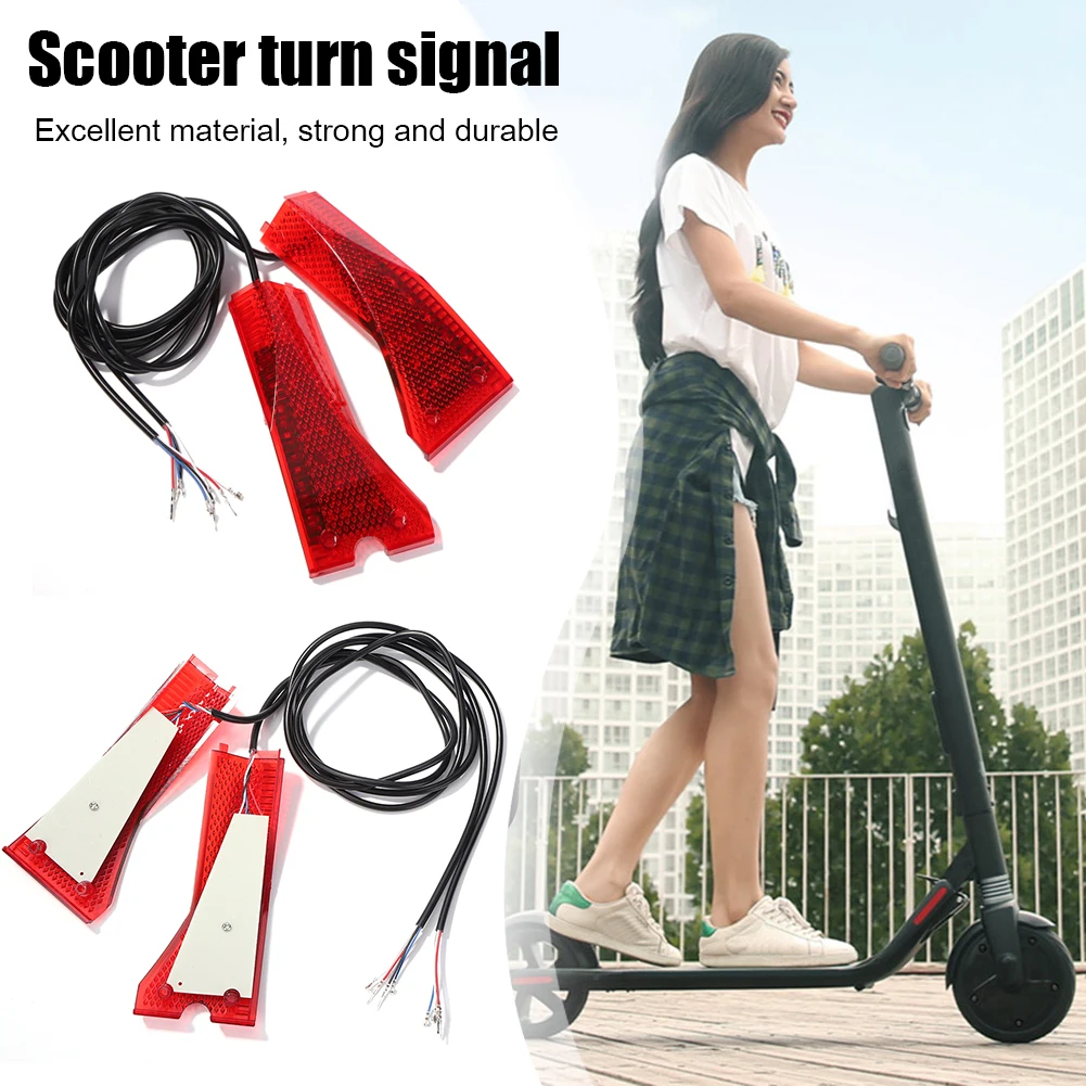 Scooter Turn Signal Lamp Set Motorcycle Indicator Blinker Light Lamp for KUGOO M4 PRO Kick Scooter Accessories