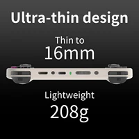 ANBERNIC-consola de juegos portátil RG40XX H, pantalla IPS de 4,0 pulgadas, 640x480, sistema de 3200mAh y 64 bits con luz RGB integrada en 5K + juegos RG40XXH - Imagen 5